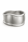 Bracelete Quadrado Ondulado Fosco - Yarin Semijoias