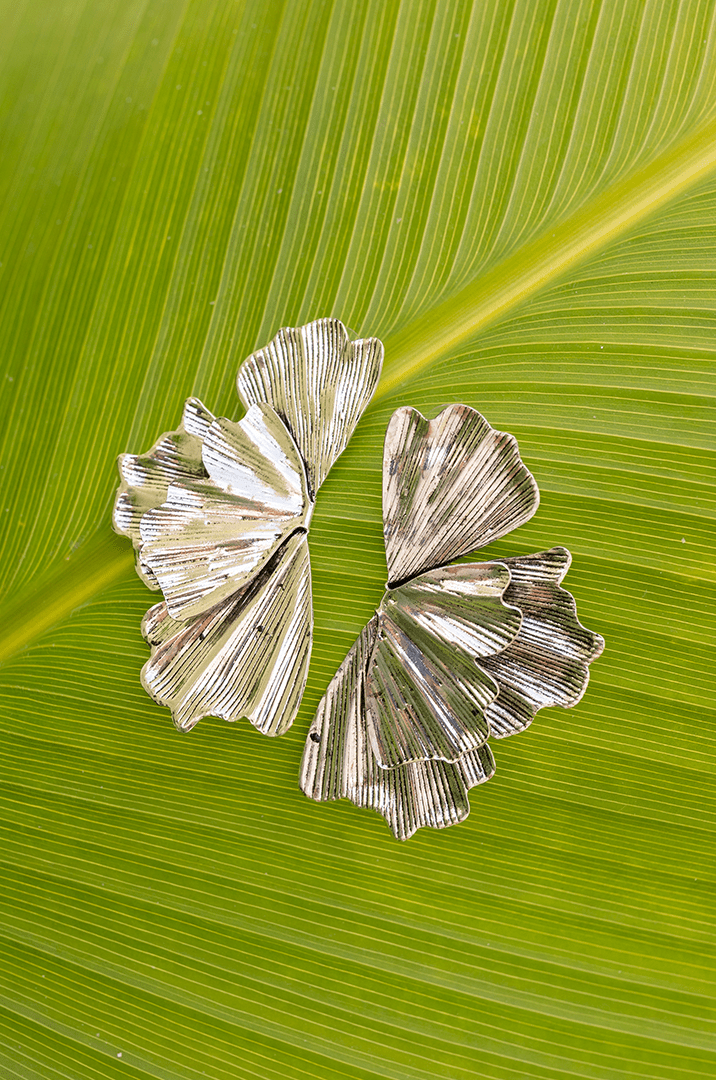 Brinco de Flor Maxi - Yarin Semijoias