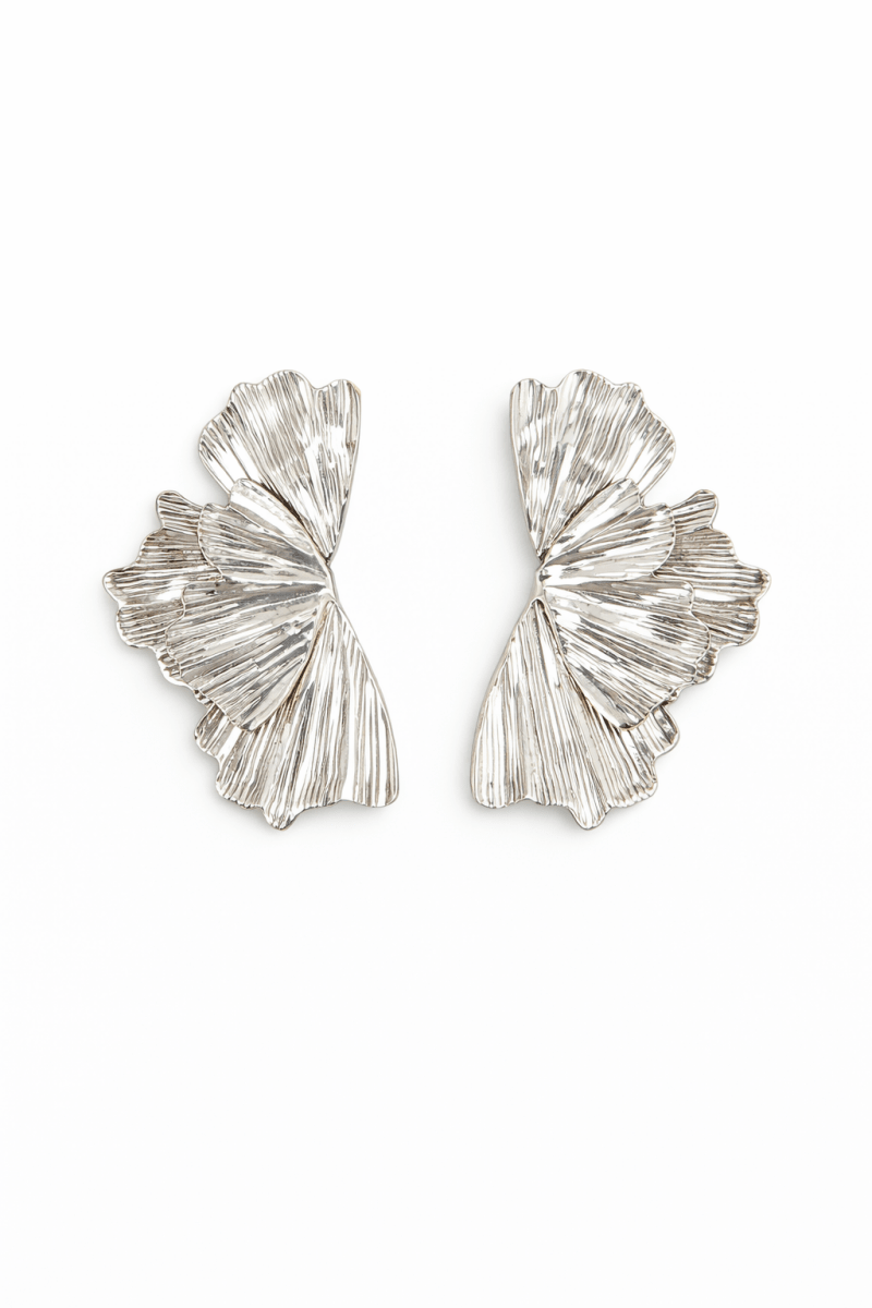 Brinco de Flor Maxi - Yarin Semijoias