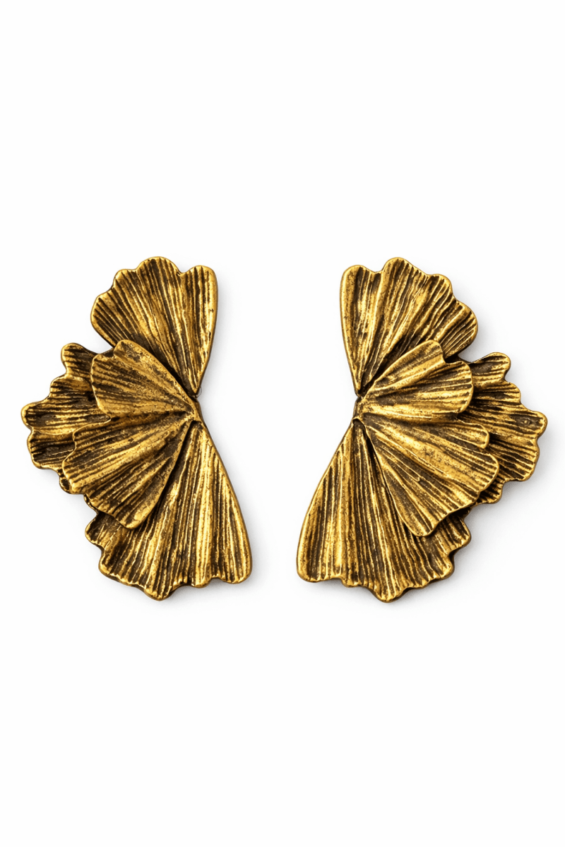 Brinco de Flor Maxi - Yarin Semijoias