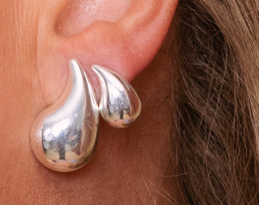 Brinco de Gota D Agua Pequeno - Yarin Semijoias