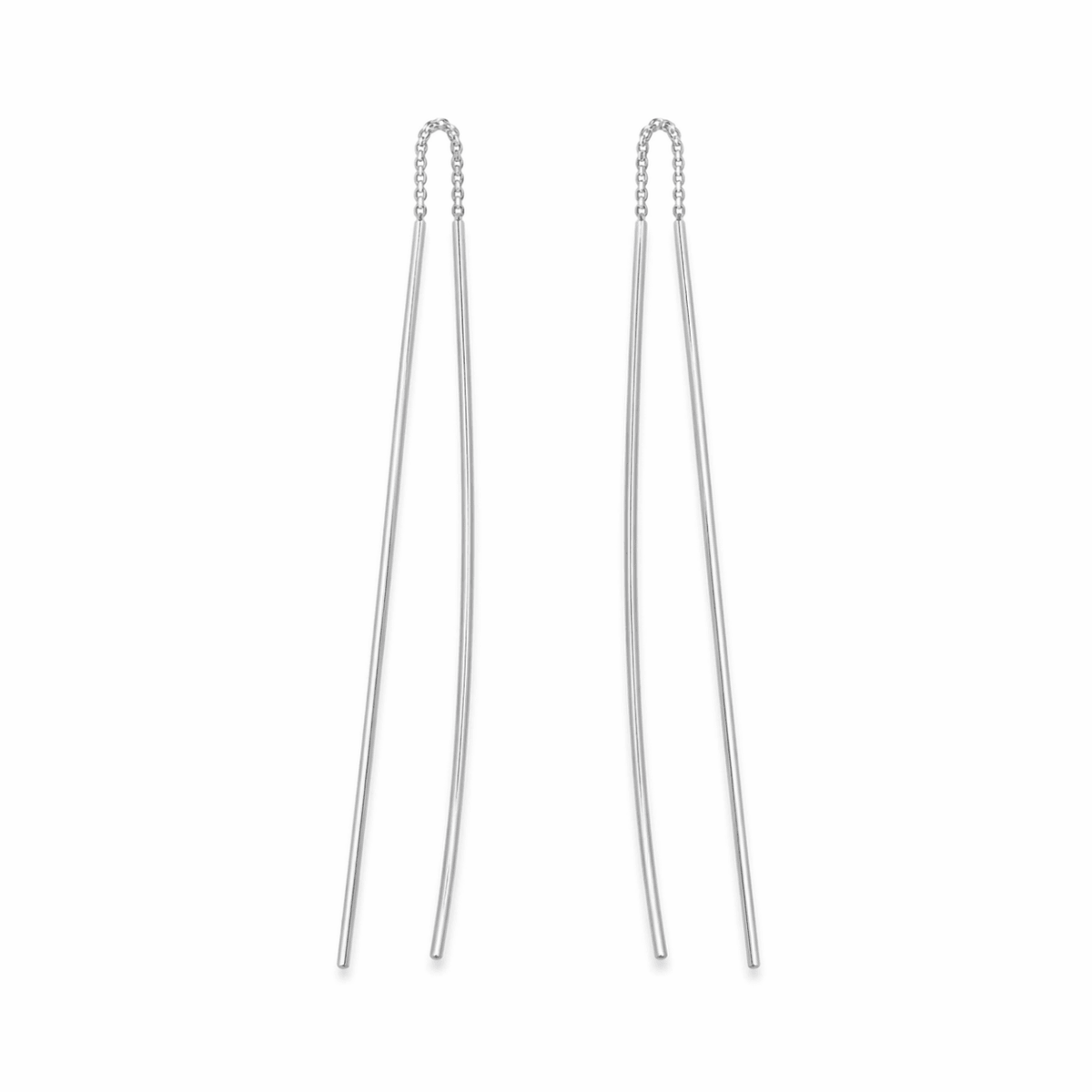 Brinco Longo Minimalista - Yarin Semijoias
