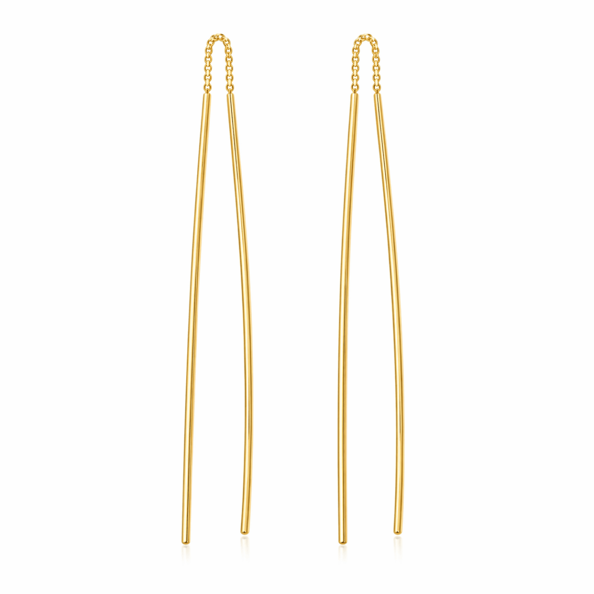 Brinco Longo Minimalista - Yarin Semijoias