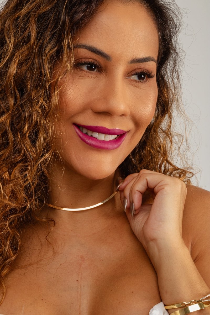 Choker Aro liso - Yarin Semijoias