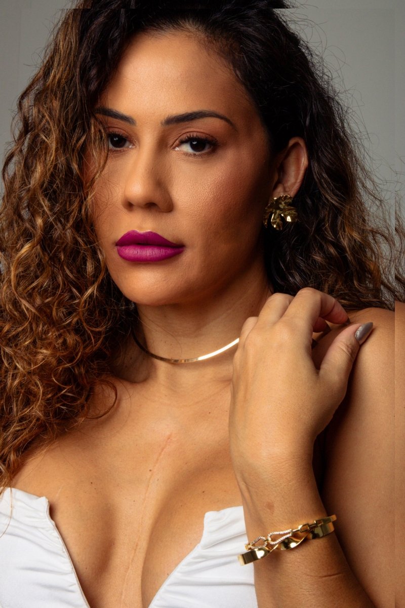 Choker Aro liso - Yarin Semijoias