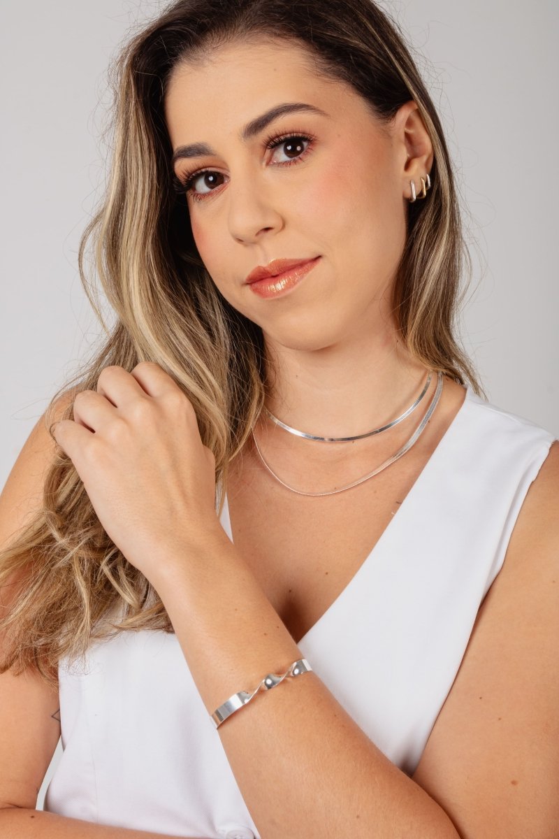 Choker Aro liso - Yarin Semijoias